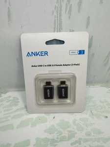 Anker Adapter USB-C to USB 3.0 2 Pack New - Picture 1 of 2