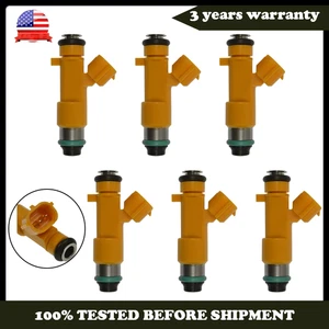 6x Inyectores de combustible 16600-EY00A para Nissan 370Z 3,7 L V6 2009 2010 2011 2012-2019 - Imagen 1 de 7