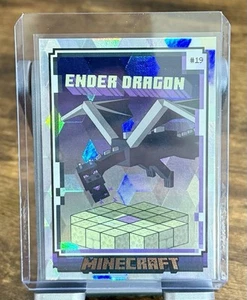 2024 Panini Minecraft Ender Dragon Cubic Silver Foil #19 SP - Picture 1 of 2