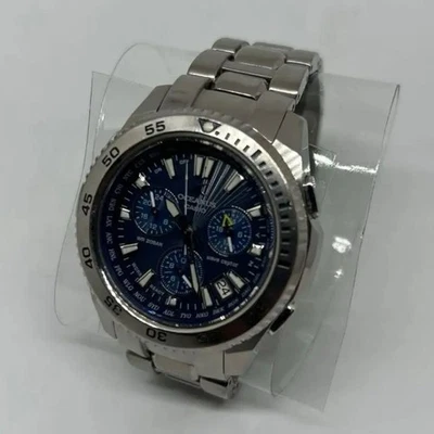 Reloj Hombre CASIO OCW-650T Solar Titianium Plateado Usado Japón Foto 1 de 4