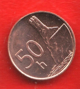 CESKOZLOVAQUIA 50 HALERU 1996 - Imagen 1 de 2