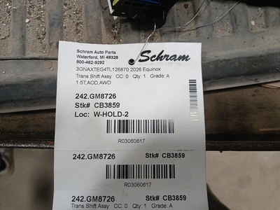 2026 Chevrolet Equinox Transmission Shift 3060617 - Image 1 of 4