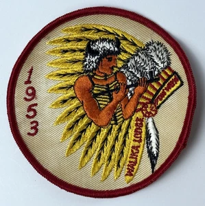 Rare Boy Scouts of America 1953 Walika Loge CA Pow-Wow Order of the Arrow - Picture 1 of 2