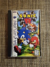 Sonic R - Sega Saturn - Manual and Disc in Very Good Shape - Original owner 
