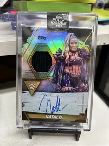2021 Topps Fully Loaded NATALYA AUTOGRAPH TURNBUCKLE AUTO RELIC Hart Family - Bild 1 von 2