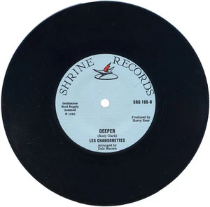 LES CHANSONETTES  "DEEPER c/w DON'T LET HIM HURT YOU" 1966 SHRINE NORTHERN SOUL - Picture 1 of 1