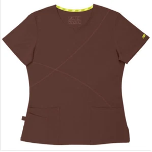 {XS} New Balance Damen medizinische Uniform 100 Gazelle Peeling Top (Mokka) - Bild 1 von 1