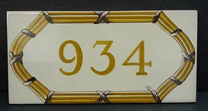 934 House Number Ceramic Tile - Picture 1 of 2