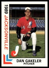 1989 Best Jacksonville Expos Dan Gakeler Jacksonville Expos #24