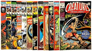 12 Criaturas sueltas de Marvel Comics Kull 10 15 17 18 20 22 24 26 27 28 29 33 - Imagen 1 de 24