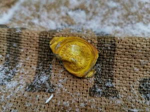 WWI ORIGINAL GERMAN VORWARTS WINE LEAD FOIL SEAL from CHRISTMAS BATTLES - Picture 1 of 2