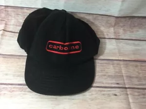 Cappello snapback vintage Carboline nero in velluto a coste made in USA - Foto 1 di 5
