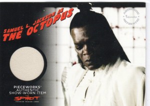 The Spirit Movie 2008 Pieceworks Card PW.8 Samuel L. Jackson The Octopus Shirt