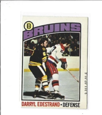 1976-77 O-Pee-Chee #179 Darryl Edestrand NMMT - Image 1 of 2