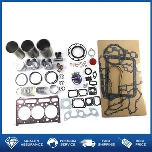 D1703 Engine Overhaul Rebuild Kit For Kubota Tractor Excavator Piston Set 1G796 - Foto 1 di 7