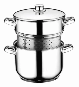 Schillerbach Topf Spaghetti Nudeltopf Pastatopf Induktion Edelstahl 22 cm - Bild 1 von 1