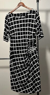 Connected Apparel Dress Black & and Hi-Tech Size 15 - Image 1 of 3