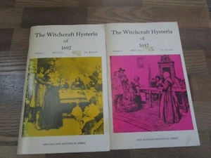 THE WITCHCRAFT HYSTERIA OF 1692  Volume I & II PB - Picture 1 of 4
