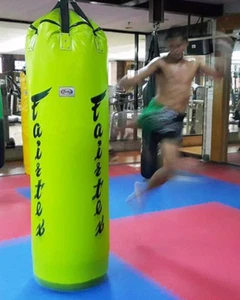 UNFILLED GENUINE 7ft Pole Fairtex Muay Thai Kick Boxing K1 MMA Heavy Bag HB7 - Picture 1 of 11