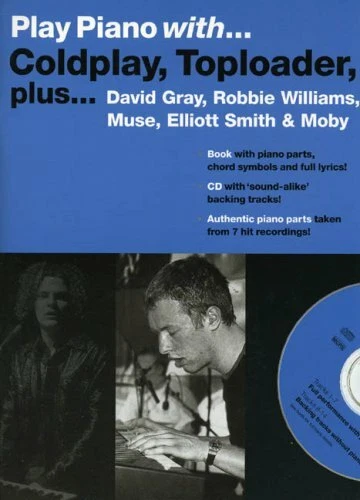 Recueil  Partitions -Play Piano With Coldplay  Muse ,Robbie Williams ectc +  CD - Photo 1/1