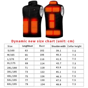 Winter Thermal Hiking Pants Or Vests Heating Underwear USB Electric Heated - Picture 1 of 13