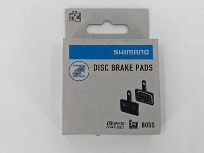 Pastilha de freio a disco Shimano B05S-RX mola composta de resina placa traseira de aço inoxidável - Imagem 1 de 4