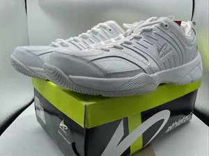 New Athletech Men’s All-White Running Shoes Sneakers Size 11.5 - Picture 1 of 24