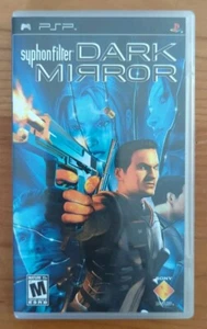 Syphon Filter Dark Mirror Clear UMD Sony PSP - Case And Manual Only - NO GAME - Picture 1 of 3