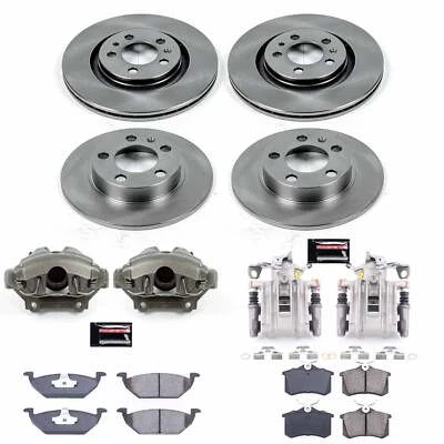 PowerStop Disc Brake Kit - Front and Rear - Fits Volkswagen Beetle 1998 OE Stock - Image 1 of 4