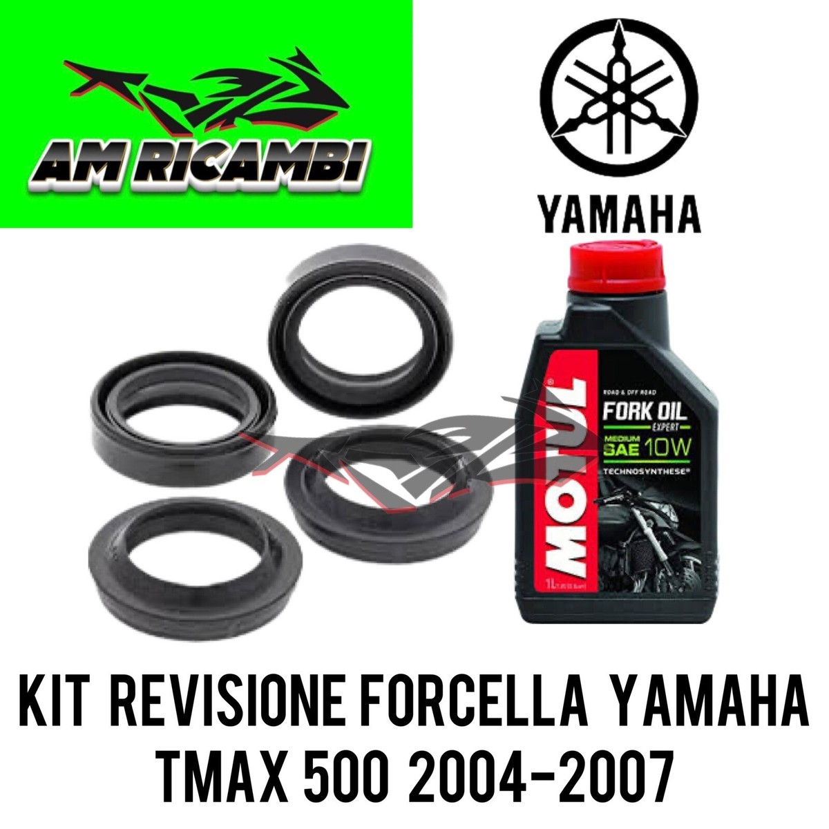 Driver Guarnizione Forcella Moto - Set 35-50mm, Acciaio Carbonio, Per Forcelle Normali E Invertite