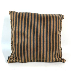 FENDI Zucca & Pecan Kissenkissen Innenkissen Seidenbraun - Bild 1 von 7