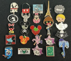 25 Disney Park Pin Trading Value Lot Hidden Mickeys und mehr! 1 Tag Versand - Bild 1 von 4