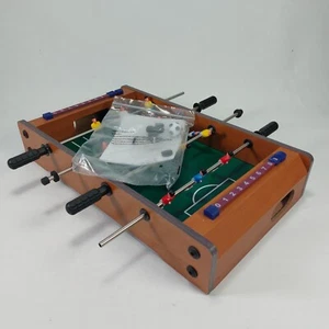 Mini Tabletop Football Table Time Passer Family Fun Game Gift Toy 41cm x 23cm - Imagen 1 de 7