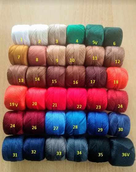 20 M Stopftwist Stopfgarn Coton Merceriert Nr 850 8 Prises Noir