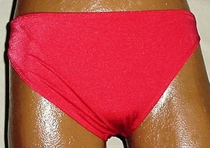 NEW Men's Red Spandex Brazil Back Bikini Swim Suit S - XXL - Picture 1 of 2