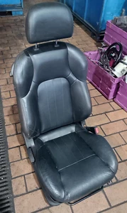 Hyundai Coupé II GK Beifahrersitz Sitz vorne rechts Ledersitz Leder Schwarz - Bild 1 von 5