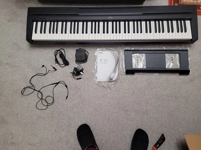 Yamaha P45B Weighted Action Digital Piano, 88 Key - Original Box (Mint) - Image 1 of 4