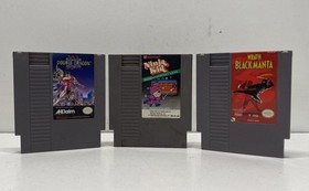 NES Bundle: Double Dragon II, Ninja Kid & Wrath of the Black Manta