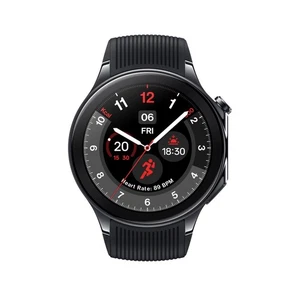 OnePlus Watch 2 Black Steel, 32GB, 100-Hour Battery, Health & Fitness Tracking, - Photo 1 sur 7