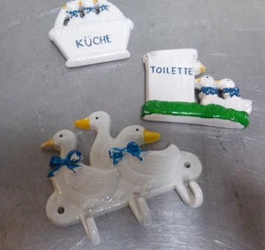 Gancho y escudo de cerámica cocina - Imagen 1 de 8