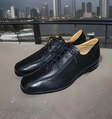 Coach Corwin Dress Lace Oxfords B4210 Black Leather Mens Sz.13 B Made In Italy  - Image 1 of 4