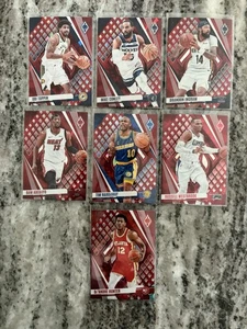 2023-24 Panini Phoenix Tim Hardaway Red Ice Lote 7 Westbrook Ingram Hunter - Imagen 1 de 5
