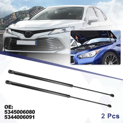 2 Pcs No.5345006080 Front Hood Lift Supports Struts for Toyota Avalon 13-18 Foto 1 de 4