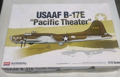 Academy 1:72 USAAF B-17E Pacific Theater MODELO 12533 Caja Abierta con Máscara EduardCX014 Foto 1 de 4