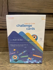 Dash & Dot Robot Challenge Cards, 72 Coding Cards Wonder Workshop K-5 komplett - Bild 1 von 3