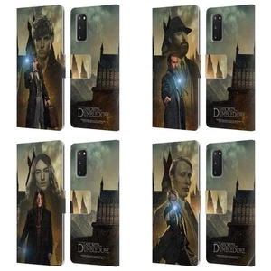 FANTASTIC BEASTS: SECRETS OF DUMBLEDORE CHARACTER LEATHER BOOK CASE SAMSUNG 1 - Picture 1 of 10