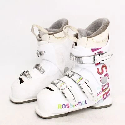 Rossignol Fun Girl Kids Ski Boots - Size 12.5 / Mondo 18.5 Used - Image 1 of 2