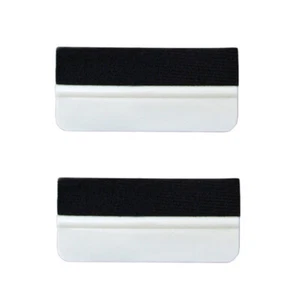 100 Pcs Soft Felt Squeegee for Car Vinyl Wrap Graphic Window Tint Card Scraper - Picture 1 of 4
