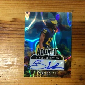 2025 Leaf Signature Series Aquatic Lava Sea Turtle Bryce Underwood 1/1. - Picture 1 of 6