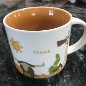 Coppa tazza Starbucks Destination Series Texas You Are Here 14 oz 2017 - Foto 1 di 6